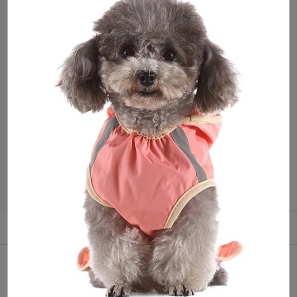 NWT Pink Reflective Raincoat - Picture 3 of 9